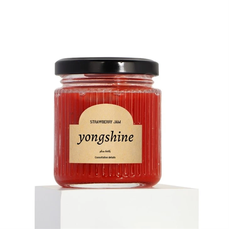 glass jars with lids for jams